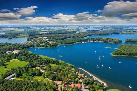 Lesna Przystan Hotel Iława Buitenkant foto