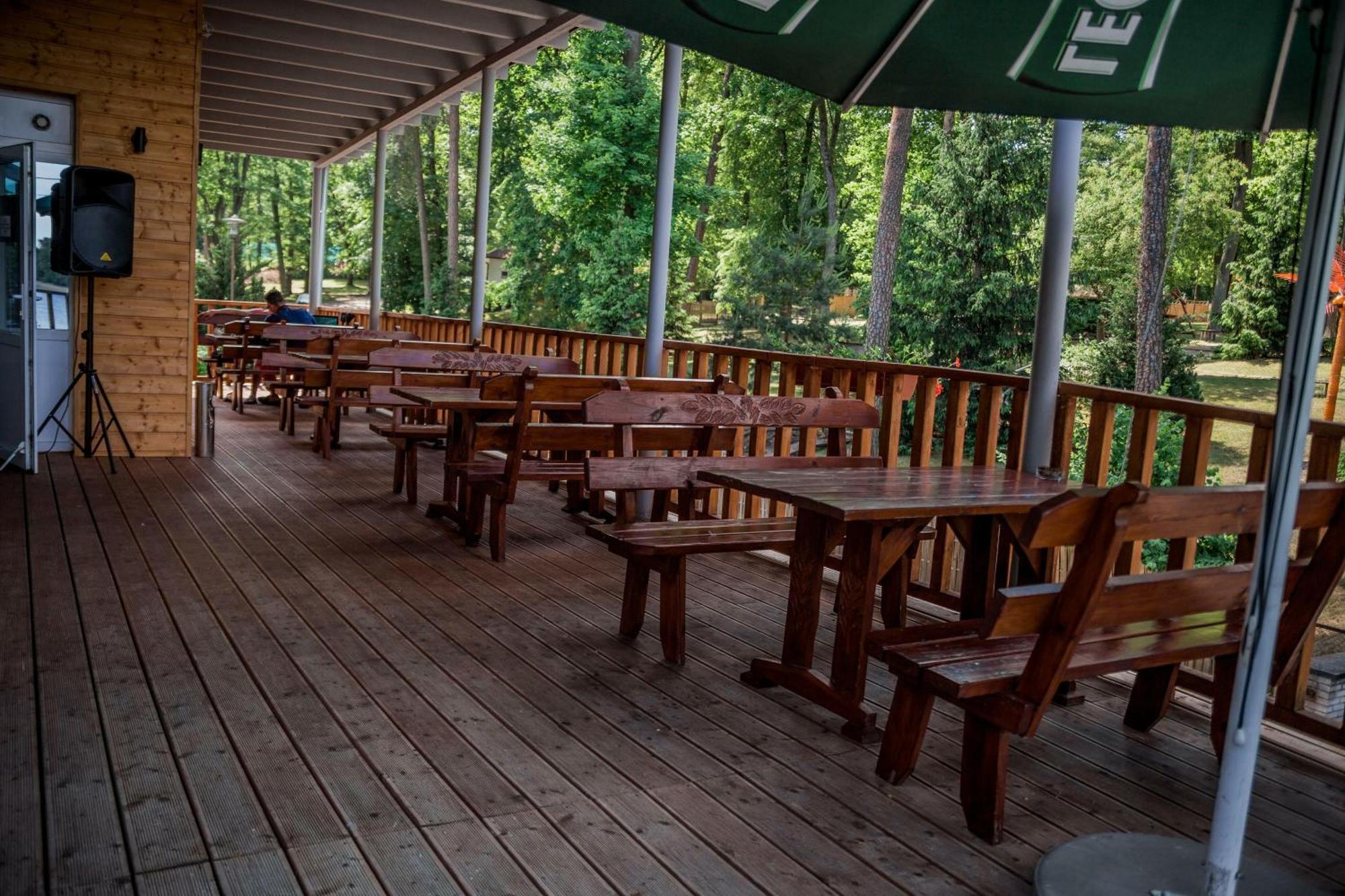 Lesna Przystan Hotel Iława Buitenkant foto